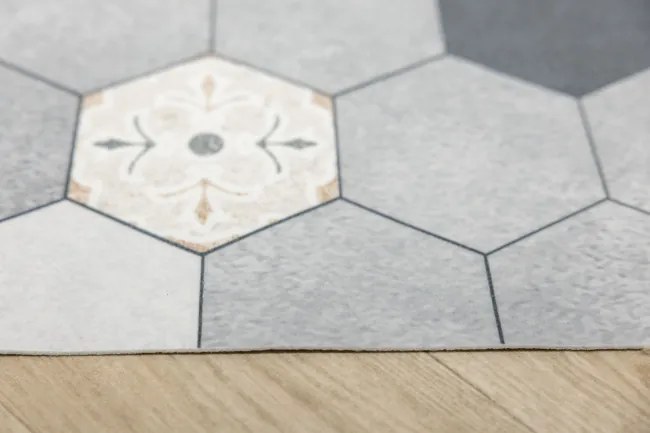 Kúpeľňová predložka MATA MAGIC M4 sivá