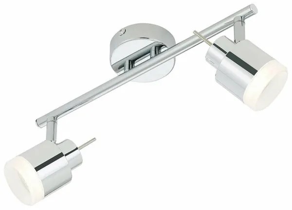 Briloner 2733-028 - LED Kúpeľňové bodové svietidlo SPLASH 2xLED/4W/230V IP44
