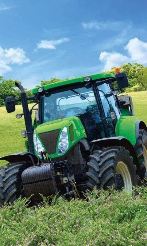 DETEXPOL -  DETEXPOL Detský uterák Traktor zelený Bavlna - Froté, 50/30 cm