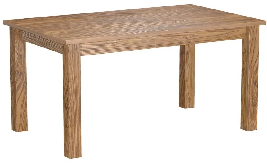IDEA nábytok Jedálenský stôl 152x92 + 6 stoličiek EL DORADO dub antik