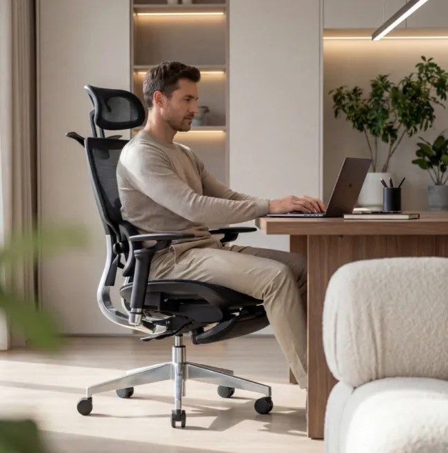 Kancelárska stolička Expert 9.6 Black