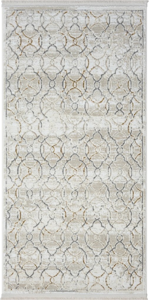 My Flair, Kusový koberec My Floor creme, 160x230, šedá, chodba / predsieň