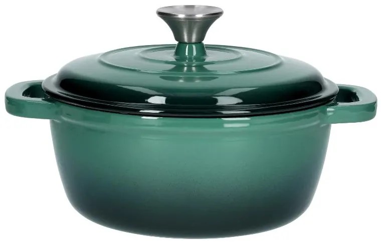 Silvercrest®  Liatinový hrniec, 2,8 l (zelená)  (100393108)