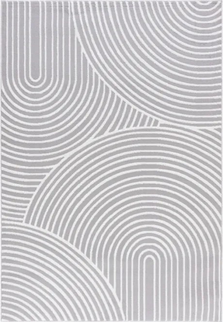 Koberec ELLEN NG89A sivý / biely