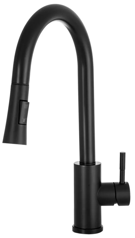 Gamma Taru Slim, vysoká drezová batéria h-400, čierna matná, GMA-BTS-BK
