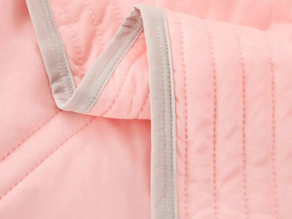 Chladiaca letná prikrývka CELIA, lososová Rozmer: 200 x 220 cm