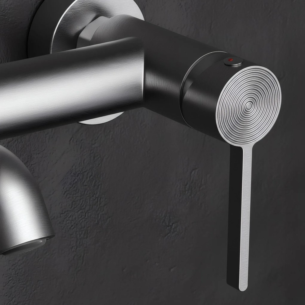 Rea Foster, vaňová batéria s ručnou sprchovou súpravou, brúsená oceľ, REA-B6326