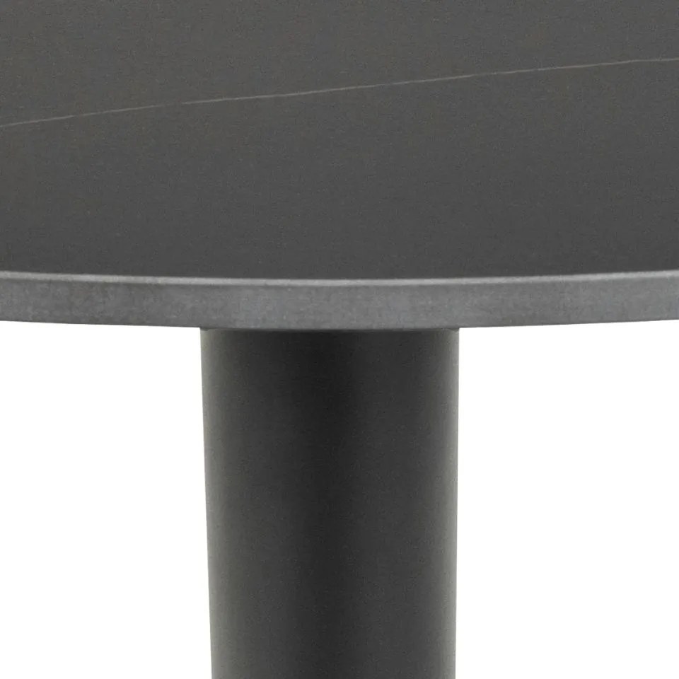 Konferenčný stolík Malta 60 cm čierny