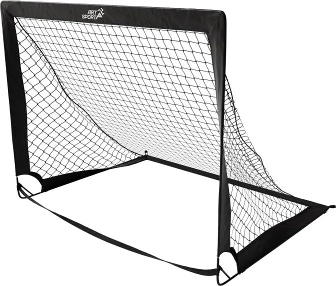 Sada skladacích futbalových bránok Goal Master 2 ks - čierna