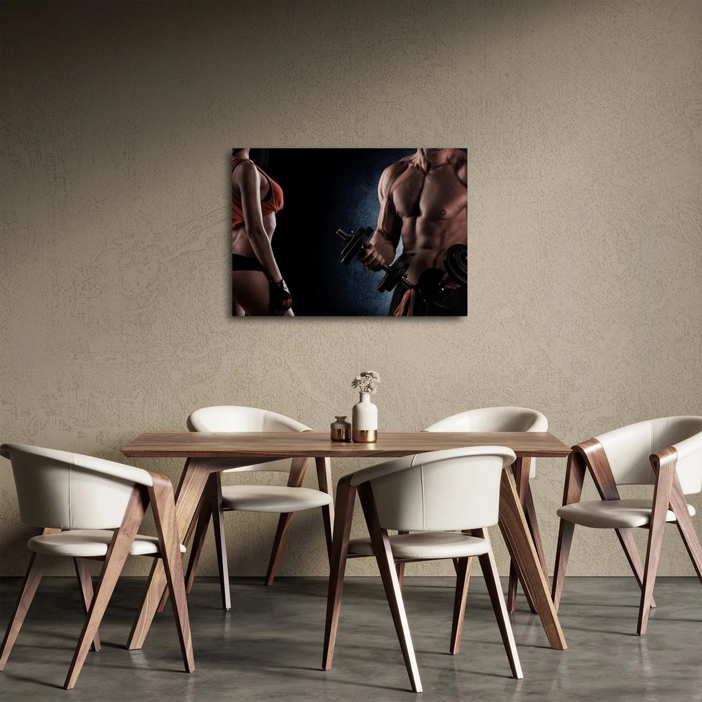 Obraz - Fitness (70x50 cm)