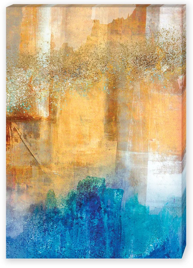 Plátno maľba Teal&Orange