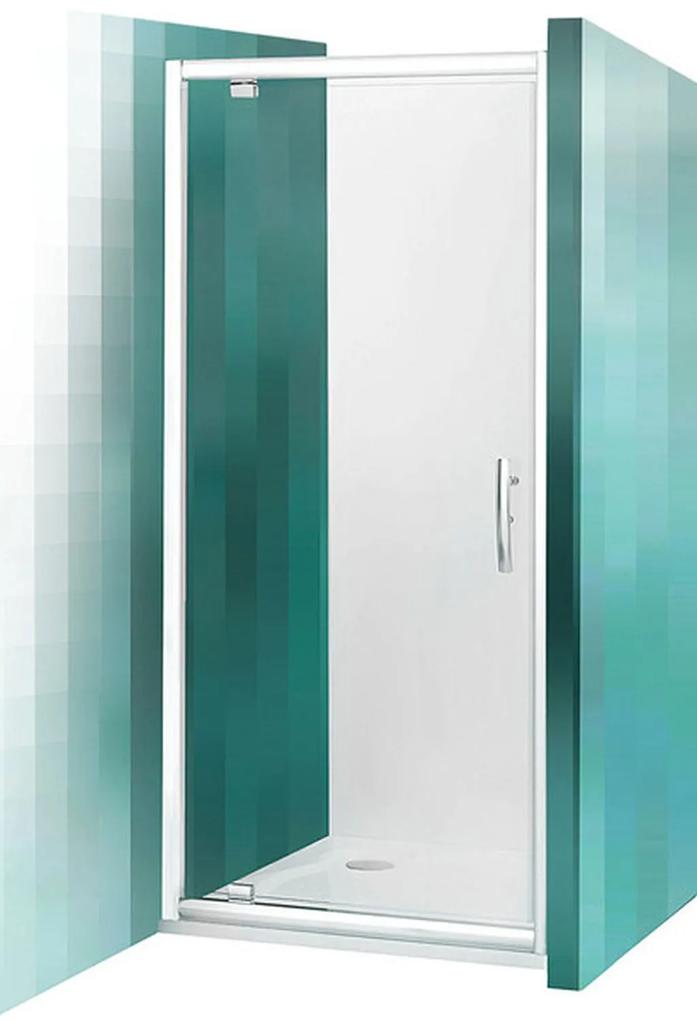 ROLTECHNIK Sprchové dvere jednokrídlové PXDO1N/800 brillant/transparent 525-8000000-00-02