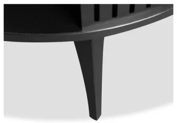 Konferenčný stolík ROENNI 44x75 cm čierna/biela