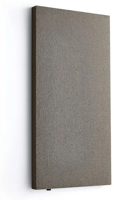 Akustický panel POLY, obdĺžnik, 600x1180x56 mm, nástenný, hnedá