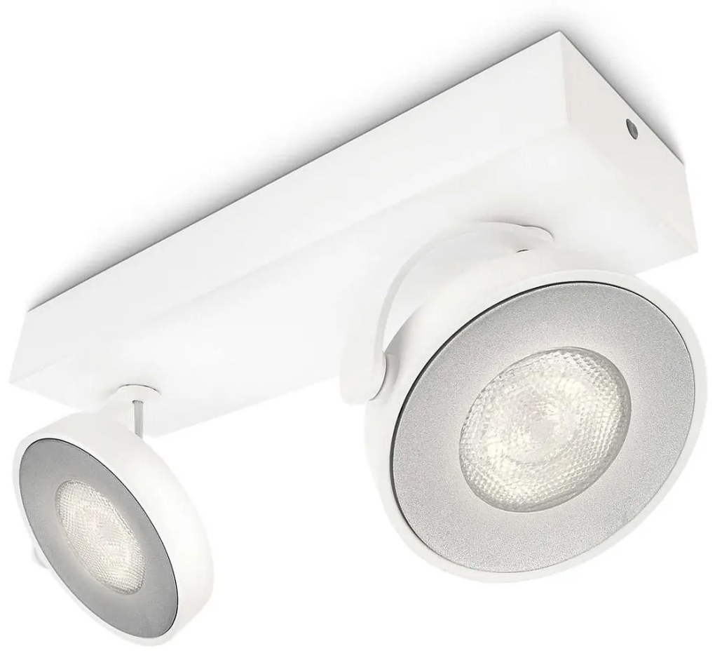 Philips 53172/31/16- LED Stmievateľné svietidlo MYLIVING CLOCKWORK 2xLED/4,5W/230V