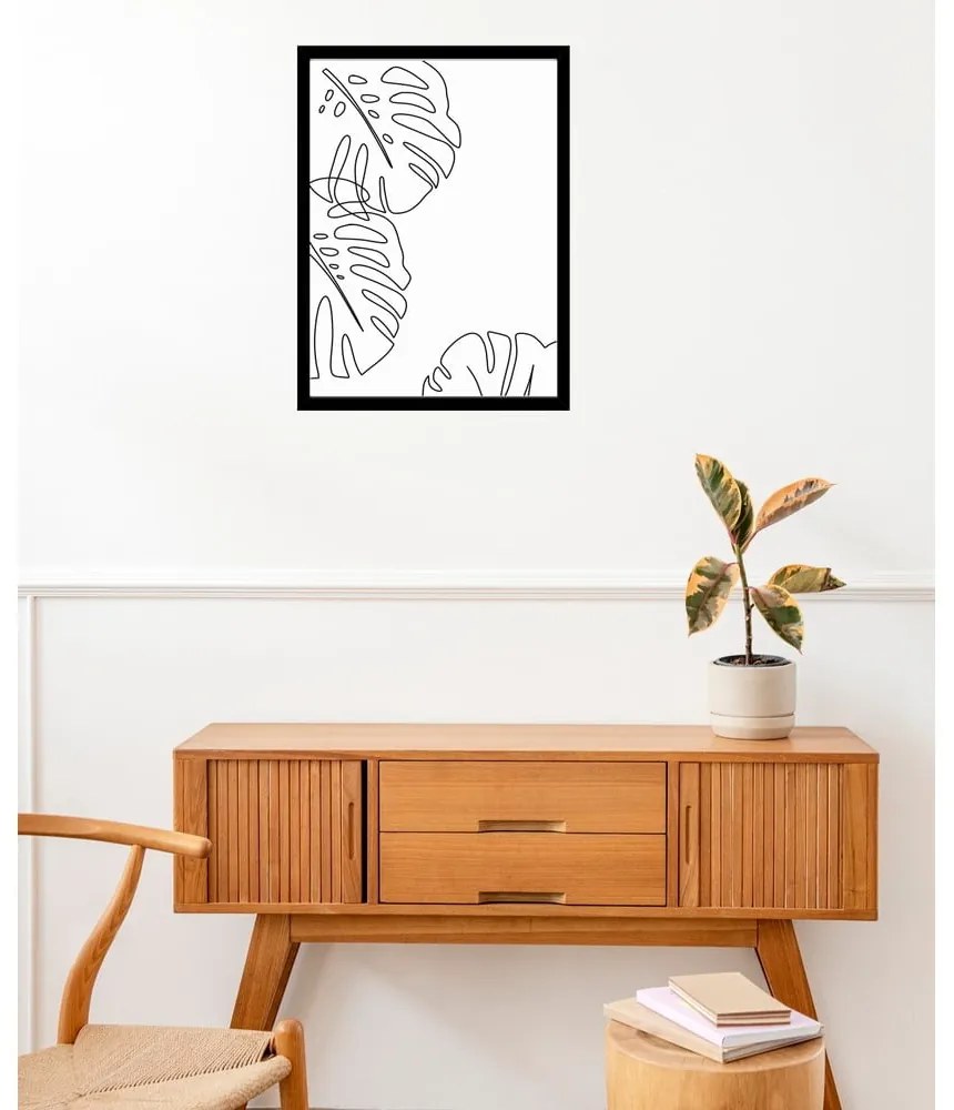 Plagát 29x41.4 cm Monstera - Veronika Boulová