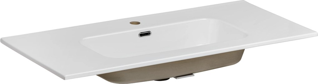 Comad Nábytkové keramické umývadlo GO 100/DP-8095, 101x46 cm, biela lesklá