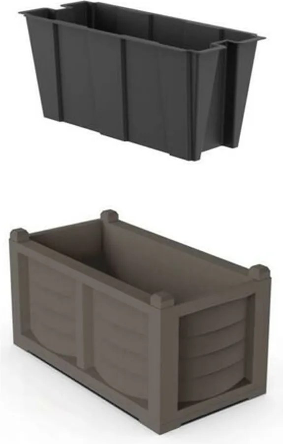 BAMA Set hrantík s vnútornou nádobou ARREDO, farba cappuccino