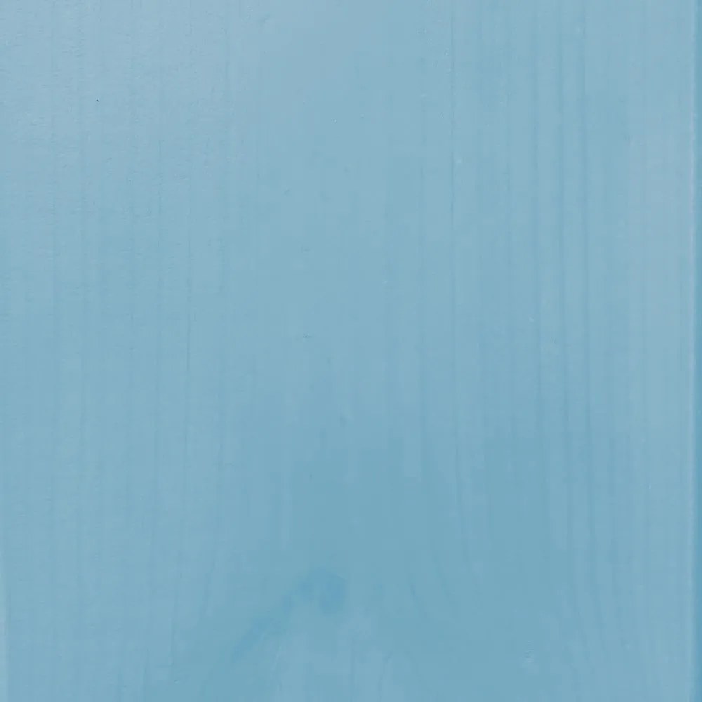 Svetlomodrá dvojlôžková posteľ z borovicového dreva s roštom 180x200 cm Japan – Karup Design