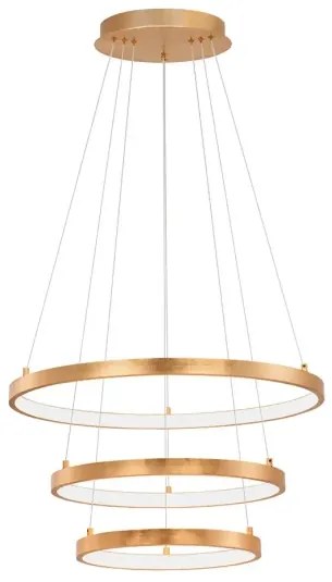 LED luster Leon 61 zlaté