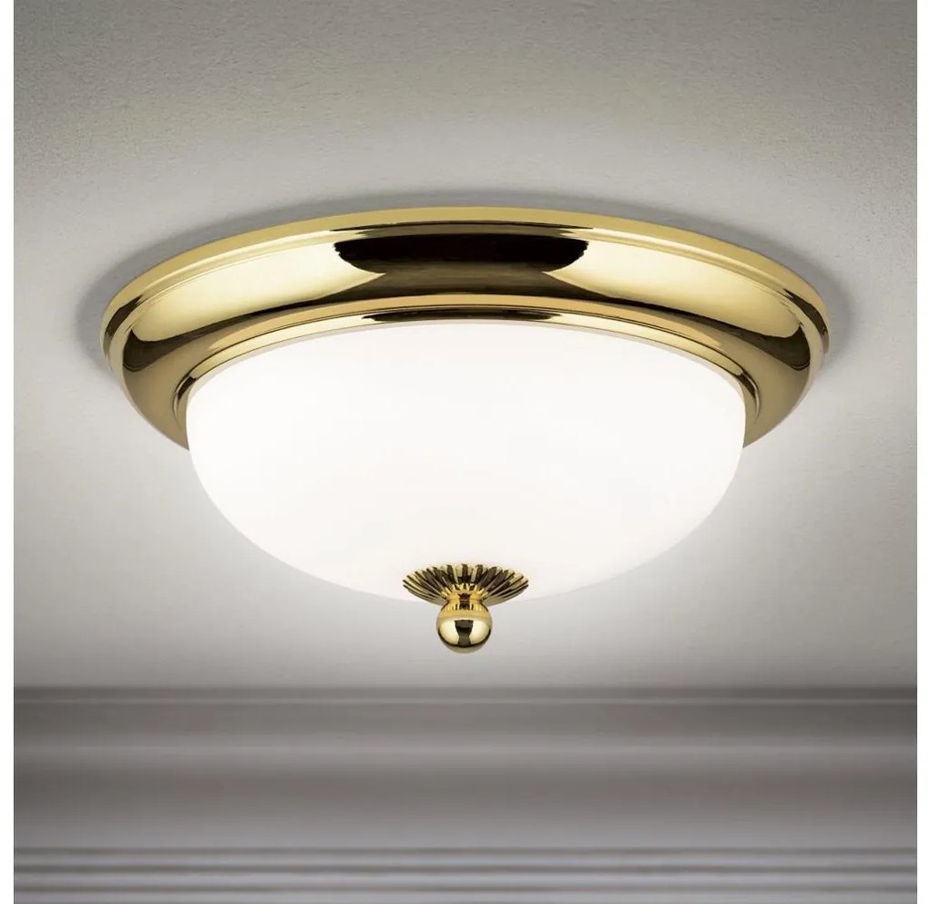 Orion - Stropné svietidlo EMPIRA 2xE14/40W/230V pr. 26,5 cm zlaté