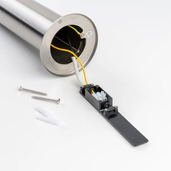 BRILAGI - Vonkajšie svietidlo ELIA 1xE27/20W/230V IP44 50 cm matný chróm