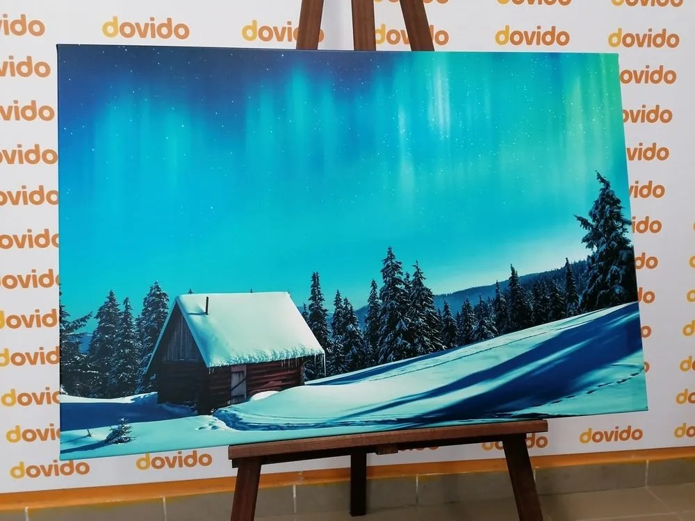 Obraz rozprávková zimná krajina - 60x40