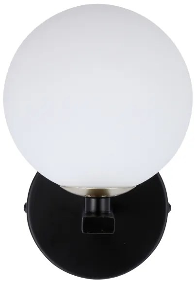 Nástenná lampa KAMA 1xG9/28W/230V čierna