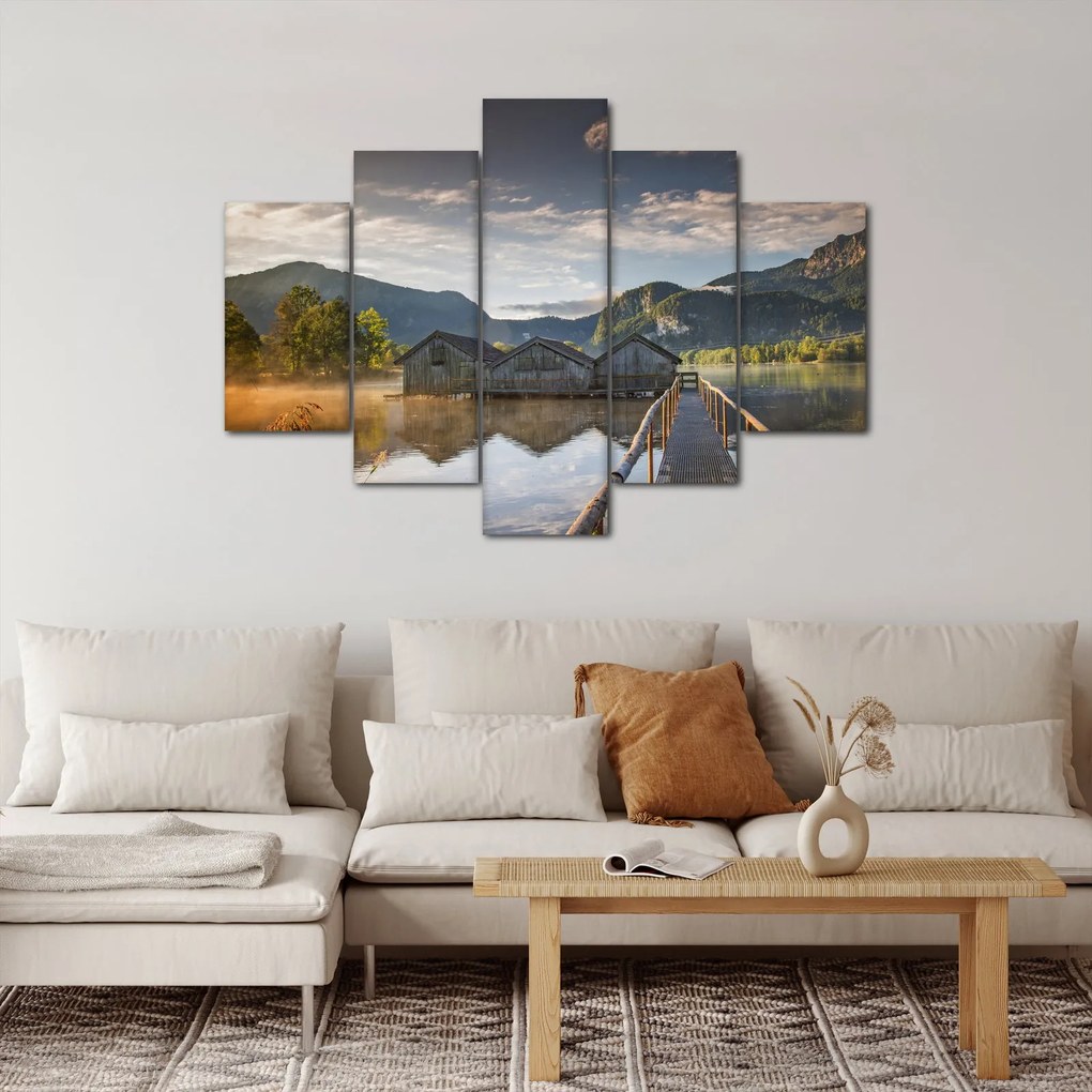 Obraz jazera (150x105 cm)