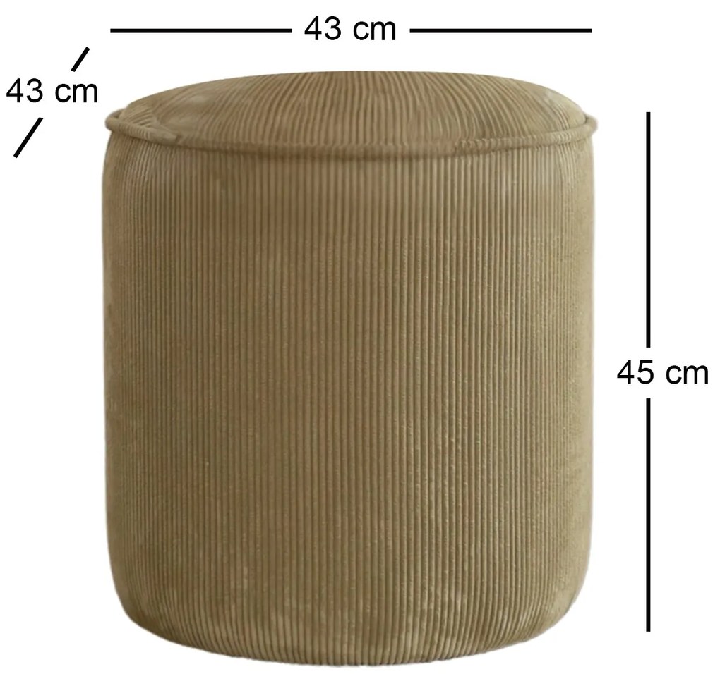 Taburetka Tedelezza (khaki). Akcia -20%. Vlastná spoľahlivá doprava až k Vám domov. 1087807
