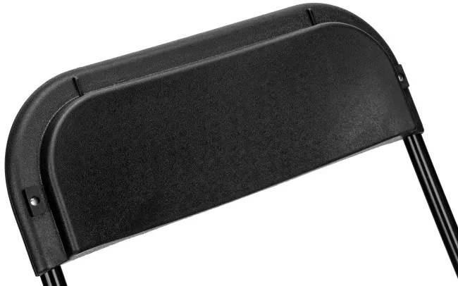 Rozkladacia stolička SIMPLO BLACK čierna