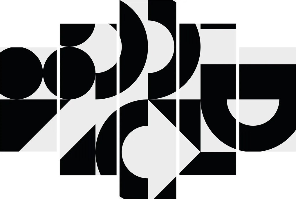 Obraz - Geometrická abstrakcia N⁰2 (150x105 cm)