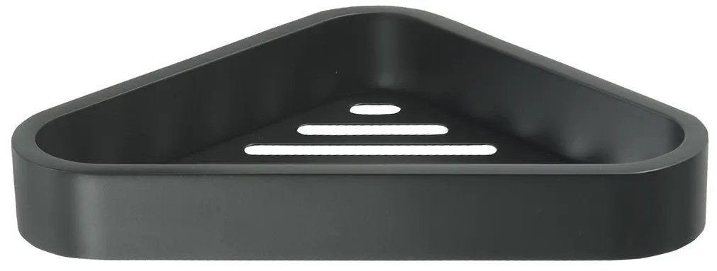 Gedy Gedy, SMART polica rohová, 170x30x170mm, čierna matná, 328314