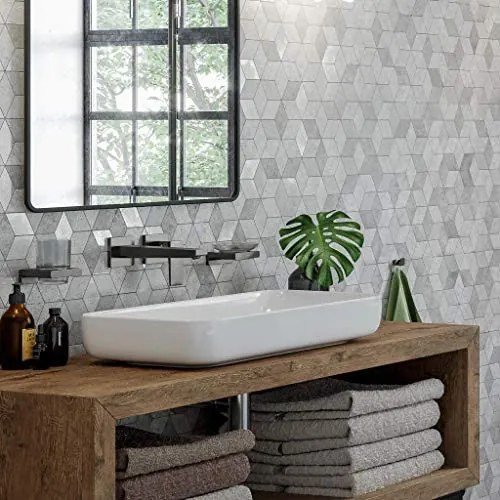 Hansgrohe Metropol, umývadlová batéria pod omietku 225 mm, 2-otvorová inštalácia, čierna matná, HAN-32526670