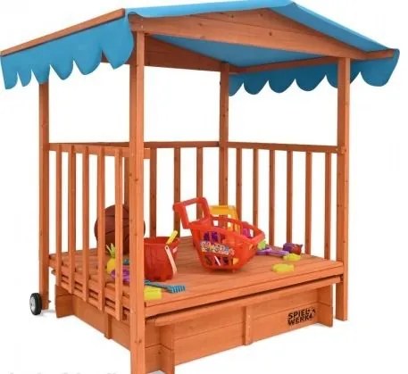 Pieskovisko s krytou verandou