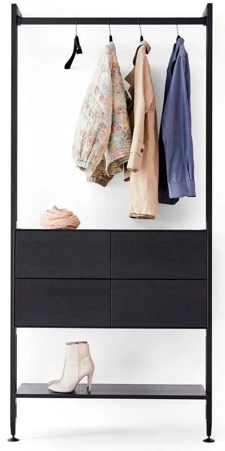 Čierny set do predsiene Edge by Hammel