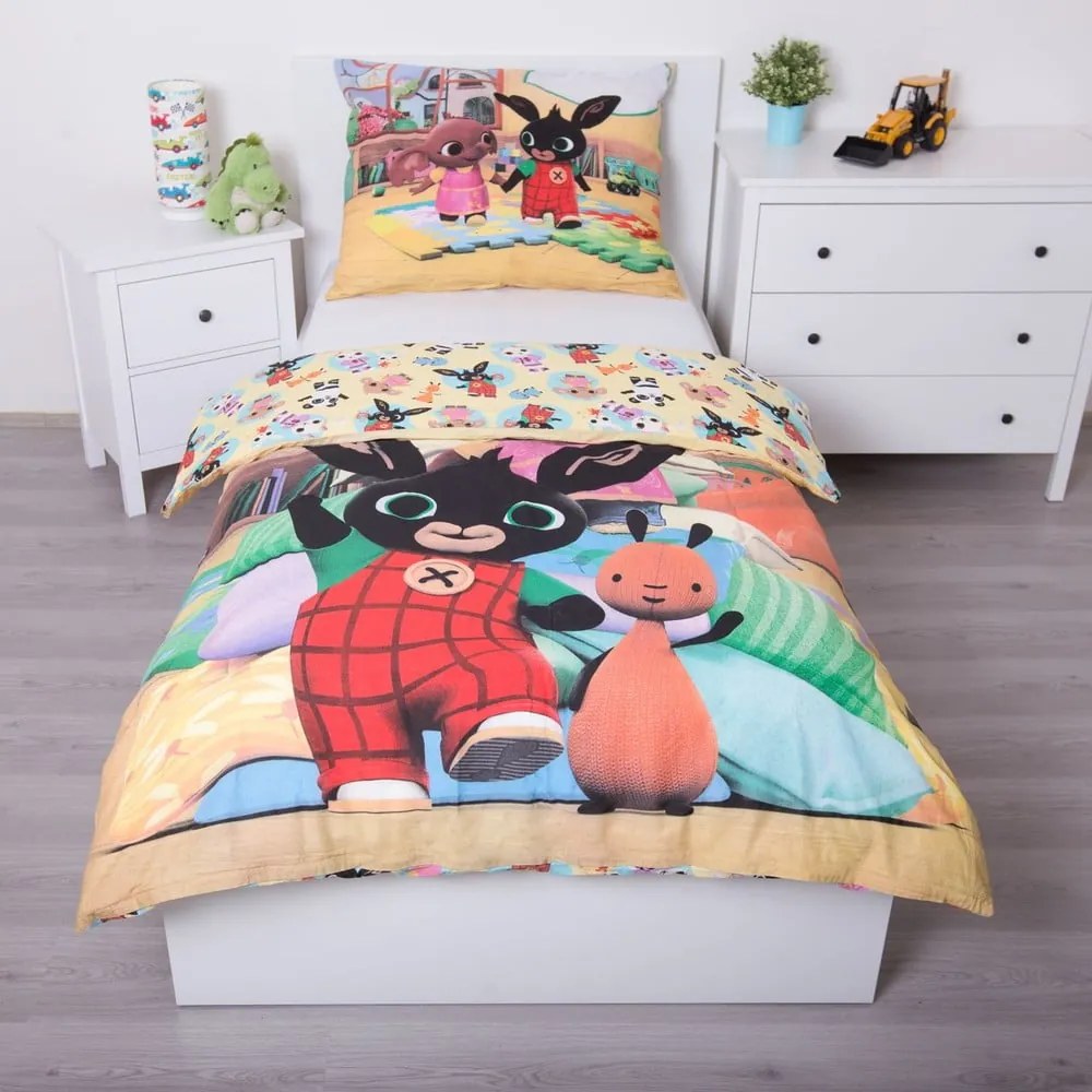 Bavlnené detské obliečky na jednolôžko 140x200 cm Bing – Jerry Fabrics