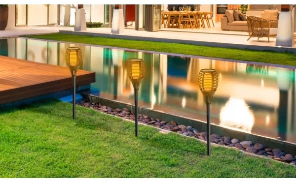 Grundig - LED Solárna lampa LED/1xAA