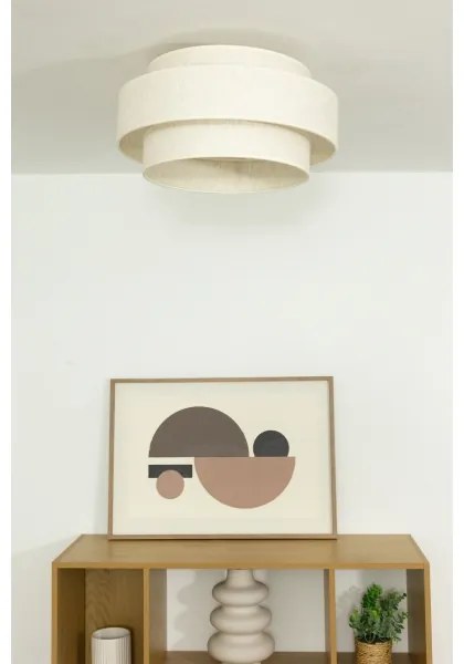 Stropné svietidlo BOHO 1xE27/60W/230V priemer 40 cm biele