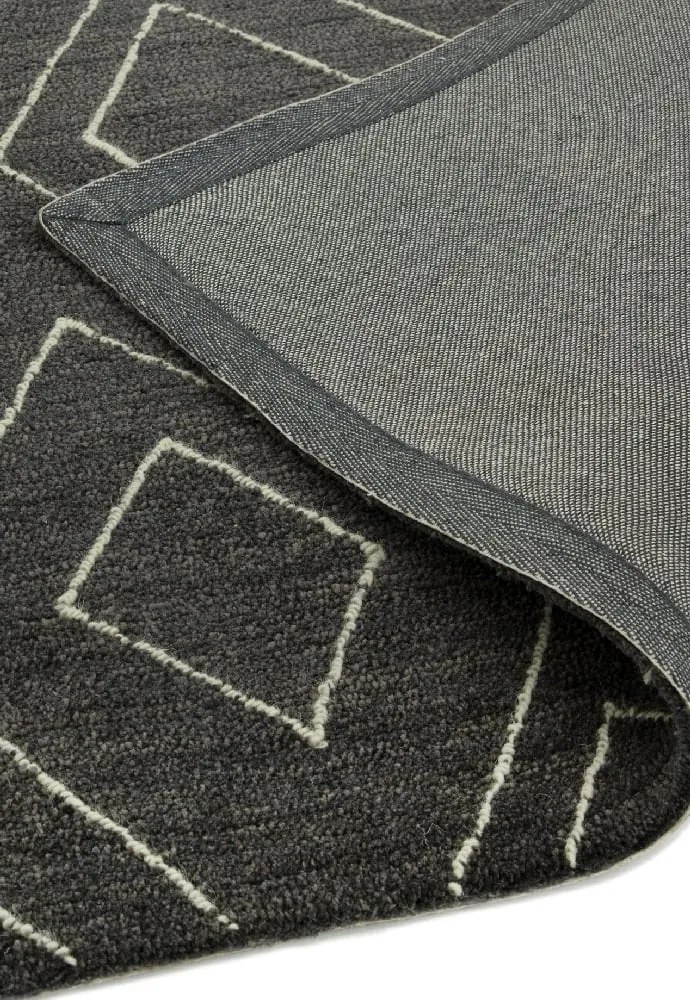 ASIATIC LONDON Nomad NM01 Dark Grey - koberec ROZMER CM: 200 x 290