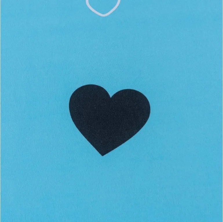 Plachta z mikrovlákna CORAZON modrá 180x200 cm