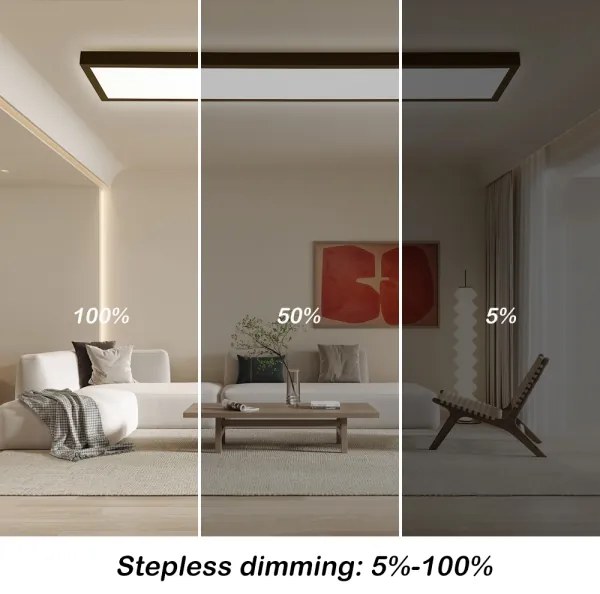 Brilagi-LED Stmievateľné kúpeľňové svietidlo FRAME SMART LED/50W/230V IP44 čierna+DO