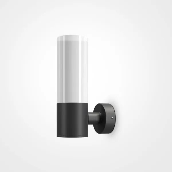 Maytoni O418WL-01B - Vonkajšie nástenné svietidlo WILLIS 1xE27/60W/230V IP54 čierna