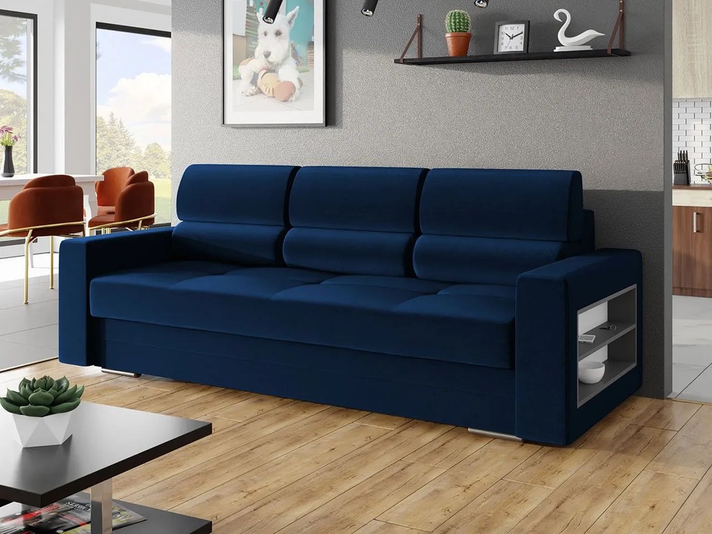 Pohovka s úložným priestorom Carina, Dostupné poťahy: Amor Velvet 4311