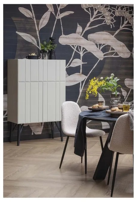 Béžové jedálenské stoličky v súprave 2 ks Marije – WOOOD