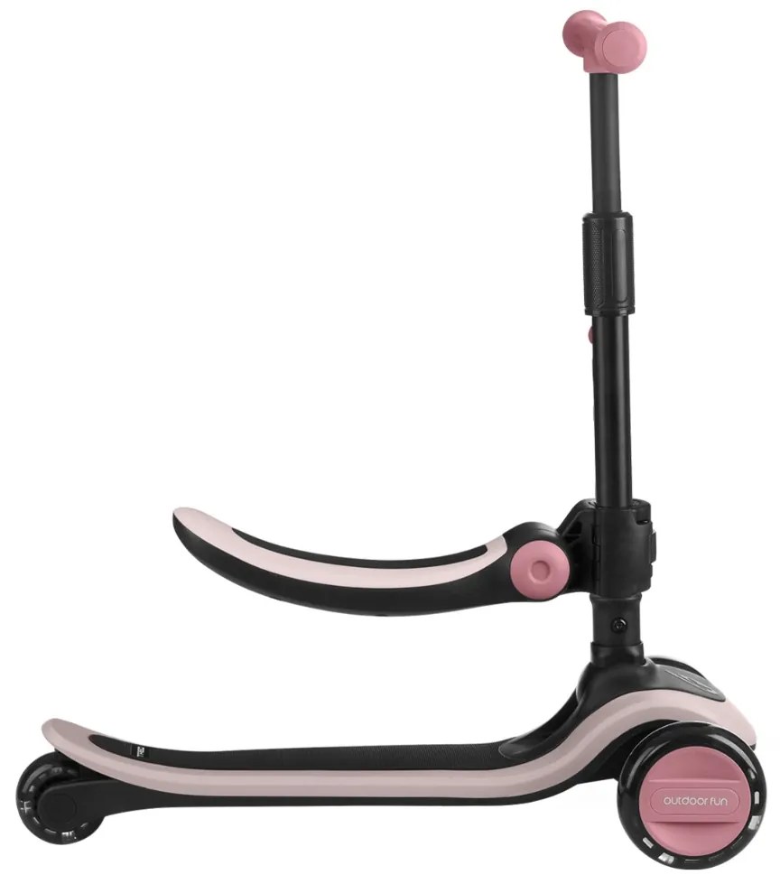 Kolobežka 2v1 Treo Pink