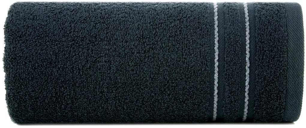 BAVLNENÝ UTERÁK EMINA 70X140 CM TMAVOMODRÁ