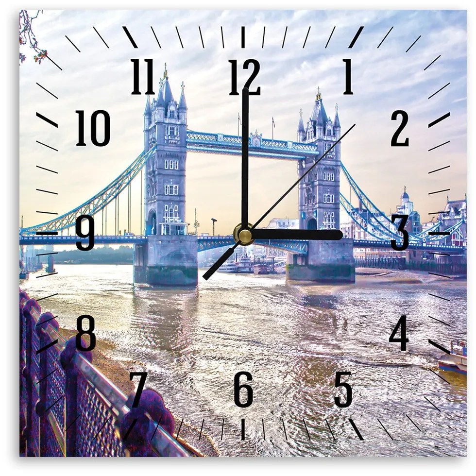 Gario Hodiny na stenu London Bridge Rozmery: 60 x 60 cm