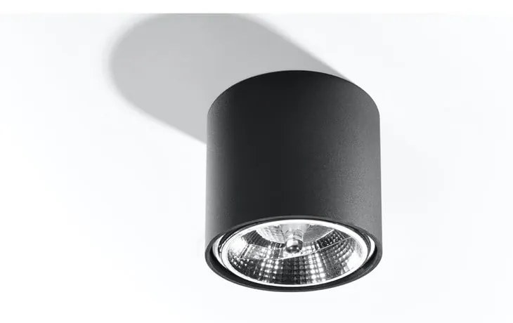 Čierne stropné svietidlo Nice Lamps Luigi
