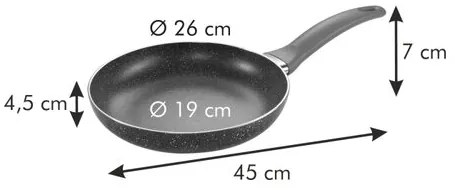 Tescoma Panvica MANICO ROSSO , 26 cm